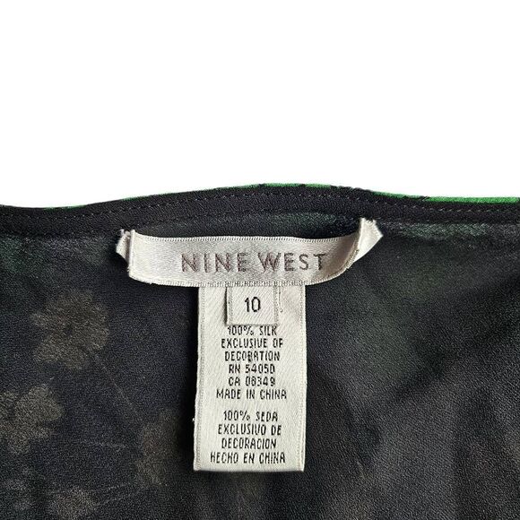 fairy silk + lace wrap-style blouse - Picture 7 of 7